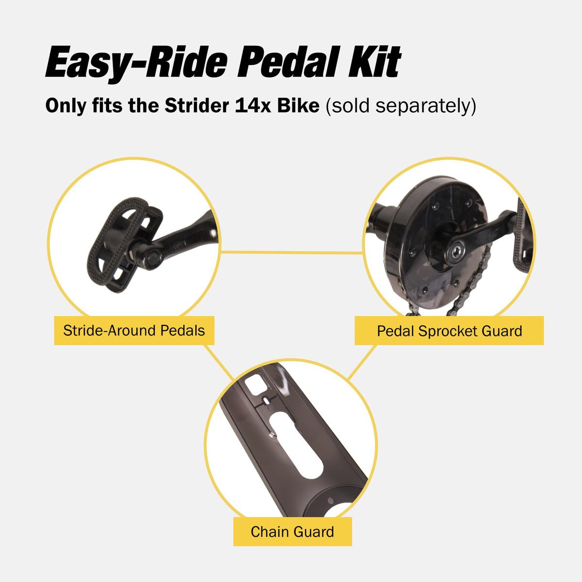 Strider 14x Easy-Ride Pedal Kit - Freesol kids